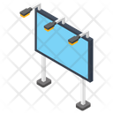 Billboard Hoarding Banner Icon