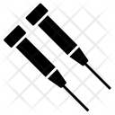 Hobnail Screw Fastener Icon
