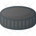 Hockey Puck Fittness Icon