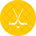Stick Hockey Ice Icon