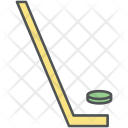 Hockeystick Ice Hockey Icon