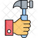 Holding Hammer  Icon