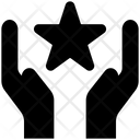 Holding Star  Icon