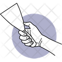 Holding Trovel Trovel Hand Icon