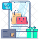 Sale App Mcommerce Shopping Sale Icon