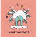 Holidays Greeting Icon