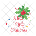 Holly Molly Christmas Icon