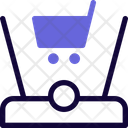 Hologram Market Icon
