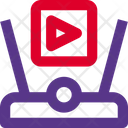 Video De Holograma Icono