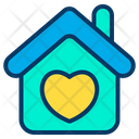 House Love Heart Icon