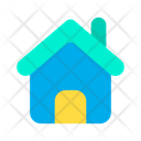 House Building Home Button Icon