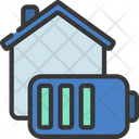 Home Battery Battery Home Icon