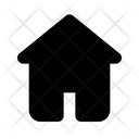 Home Button Icon - Download in Glyph Style