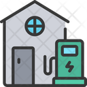 Home Charging Station Icon