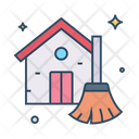 Home Cleaning Deep Cleaning Housekeeping Icon
