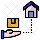 Home Delivery Page House Icon