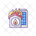 Home Fire Icon
