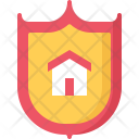 Shield Building House Icon
