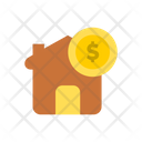 Investation Dollar Home Icon