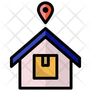 Home Location Home Delivery Address Icon