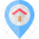 Real Estate Home Address Maps And Location Icon