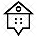 Home Location House Icon