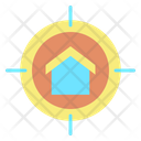 Home Location Target Icon