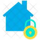 Home Lock Secure Home Secure House Icon