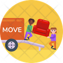 Home Moving Service Icon