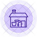 Home Renovation Line Icon Icon