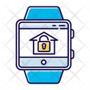 Home Security Monitoring Icon