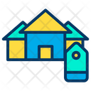 House Tag Home Cost Tag House Cost Tag Icon