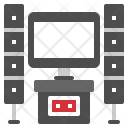 Home Theater Movie Icon