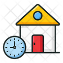 House Alarm Clock Alarm Clock Home Time Icon