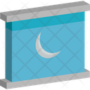 Home With Moon Icon