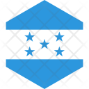 Honduras Flag World Icon