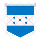 Honduras Flag National Icon