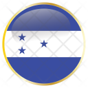 Honduras National Flag Icon