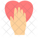 Honesty Heart Hand Icon