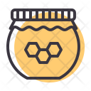 Honey Jar Bottle Icon