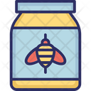 Honey Honey Jar Sweet Food Icon