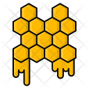 Honeycomb Bee Candy Icon