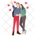 Honeymoon Married Couple Couple Love Icon