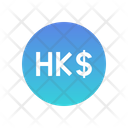 Hong Kong Dollar Icon