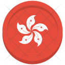 Hongkong Flag Circle Icon