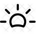 Horizon Nature Sky Icon