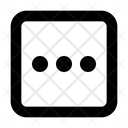 Horizontal Dots Icon
