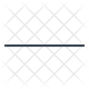 Horizontal line Icon