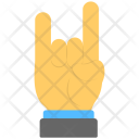 Horn Finger Sign Icon