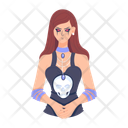 Horror Girl  Icon